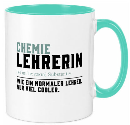 Chemielehrerin | Lehrerin Unterricht Lieblingslehrerin Geschenk Humor Tasse