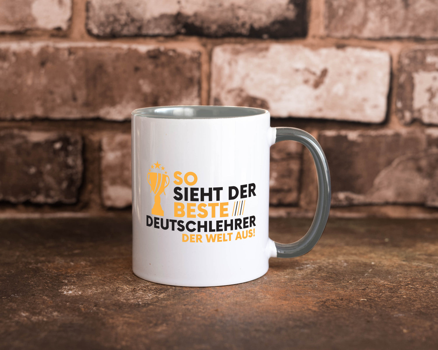Der Weltbeste Deutschlehrer | Lehrer Schule lustiger Spruch Geschenk Humor