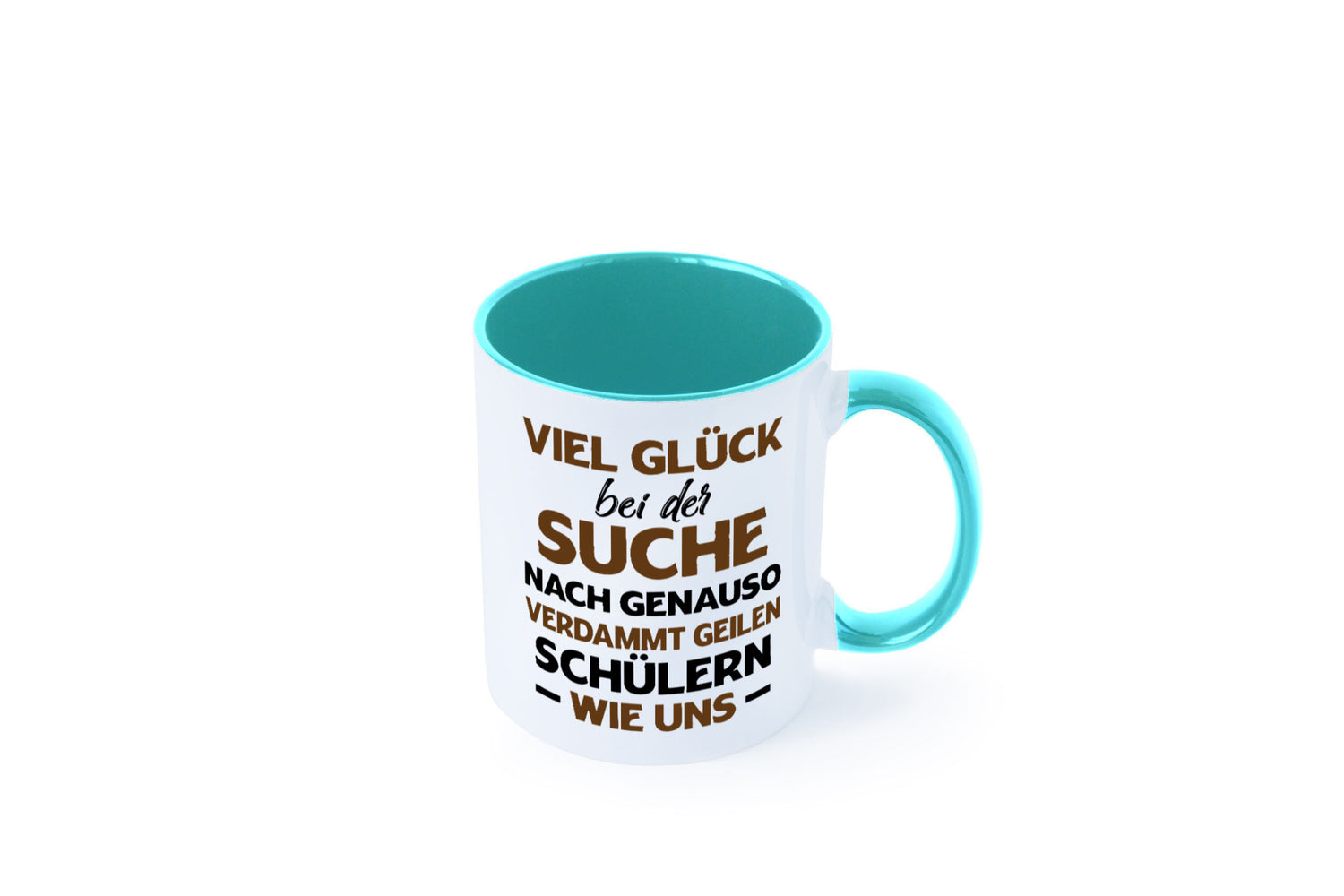 Viel glück | Geile schüler Schule Beste Lehrerin lustig Humor Geschenkidee