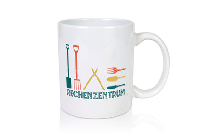 Rechenzentrum | Gärtner Naturliebhaber Nachbar lustiger Spruch Geschenk Humor