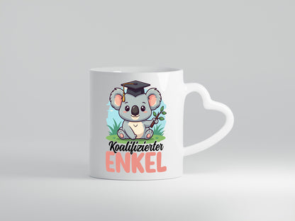 Koalifizierter Enkel | Großmutter Großvater Oma Opa lustiger Spruch Geschenk