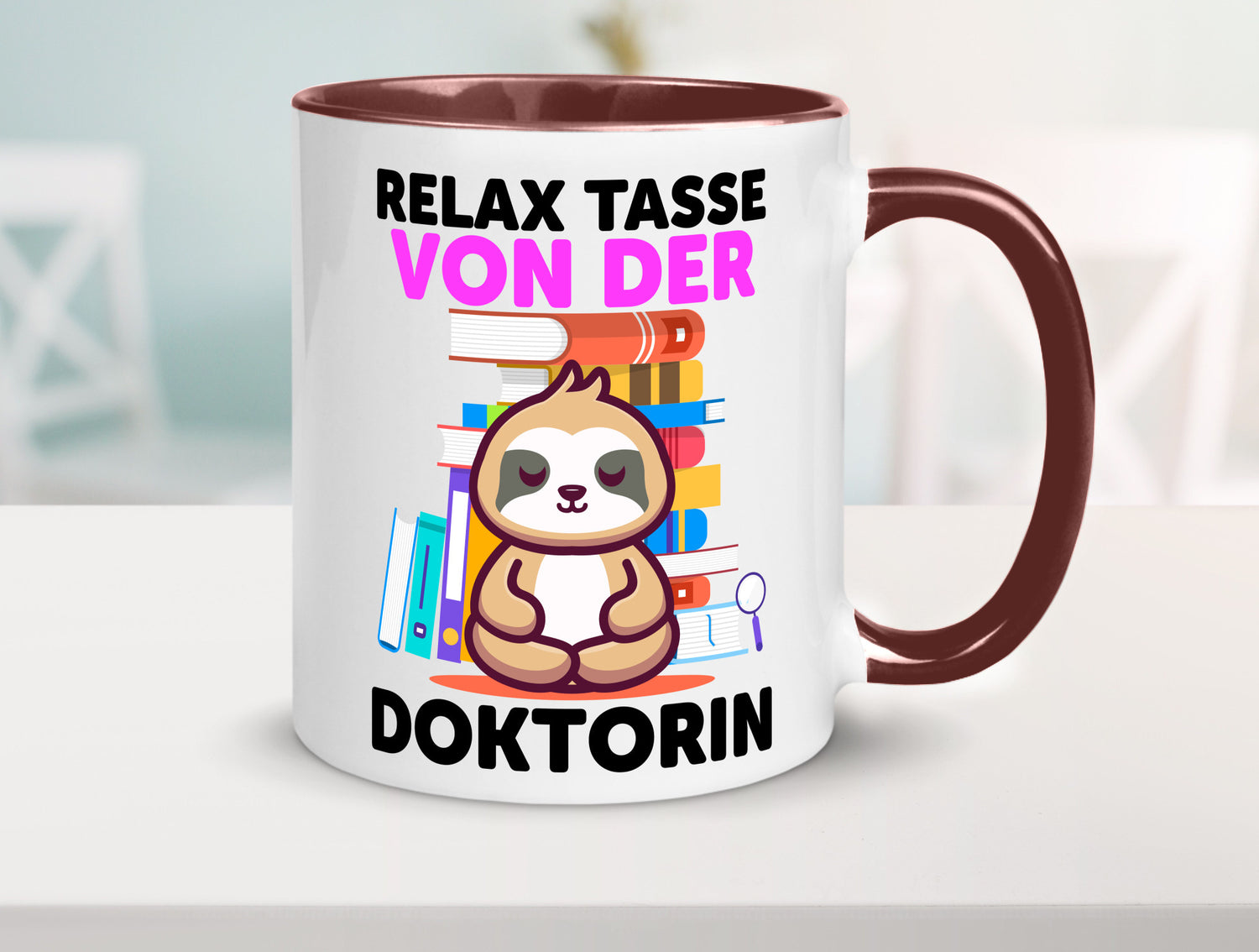 Relax Tasse: Doktorin | Doktorand Doktortitel lustig Humor Geschenkidee