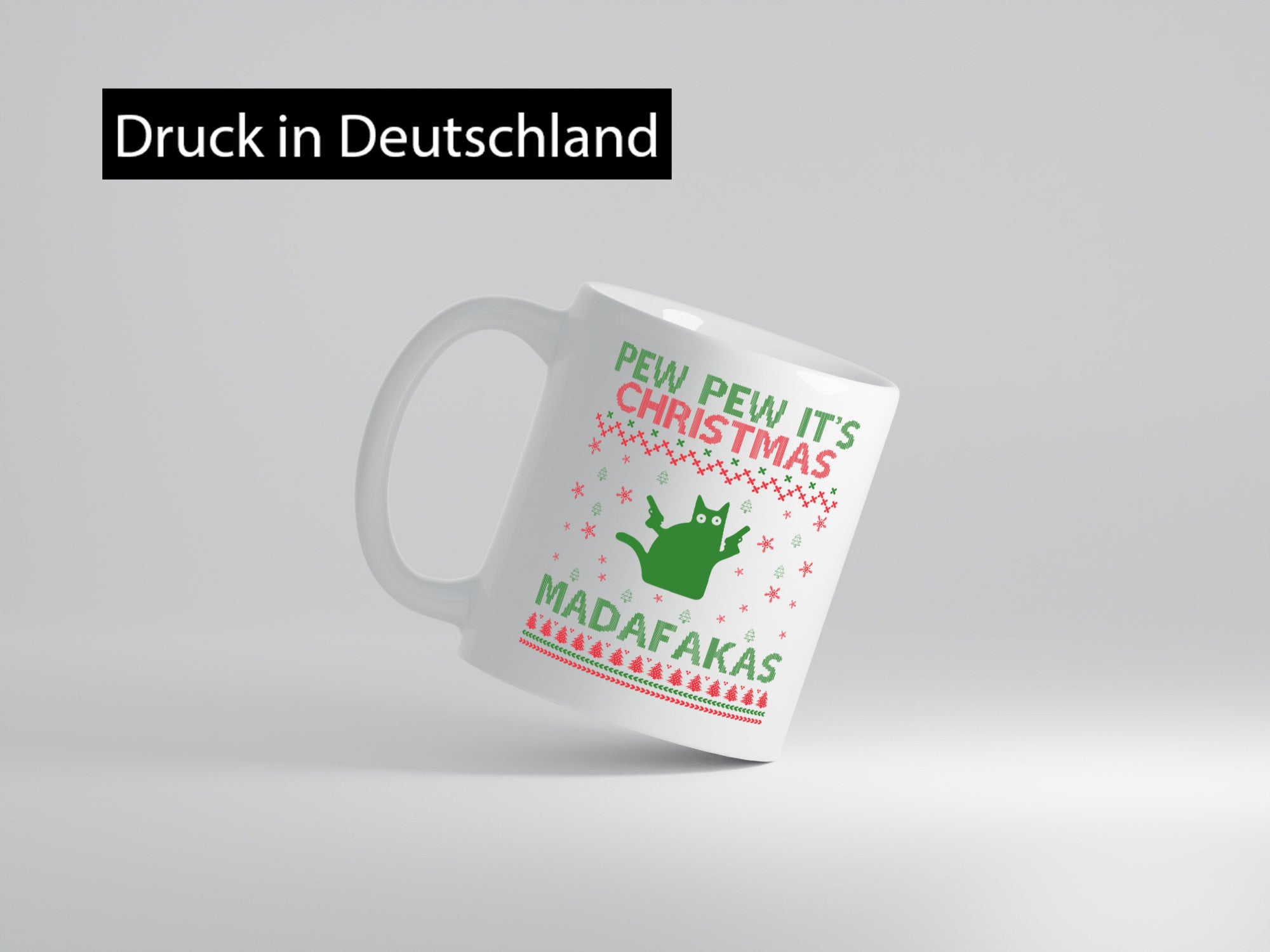It´s Christmas Madafakas | Katze Kollege Freunde Geschenk Arbeit Kollegen Büro