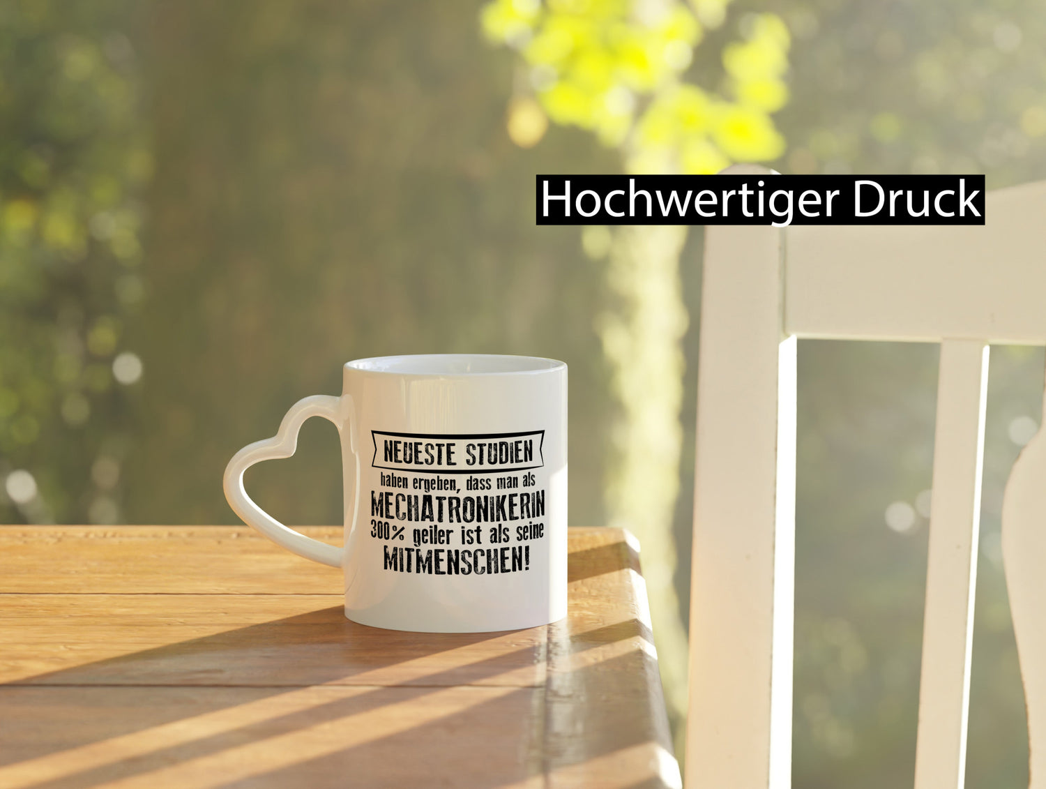 Neuste Studien: Mechatronikerin | KFZ Werkstatt Humor Geschenkidee Tasse