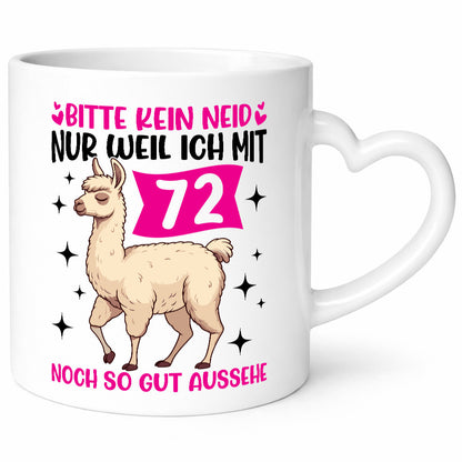72. Geburtstag | 72 Jahre Lama gut aussehen Geschenk Geschenkidee lustiger