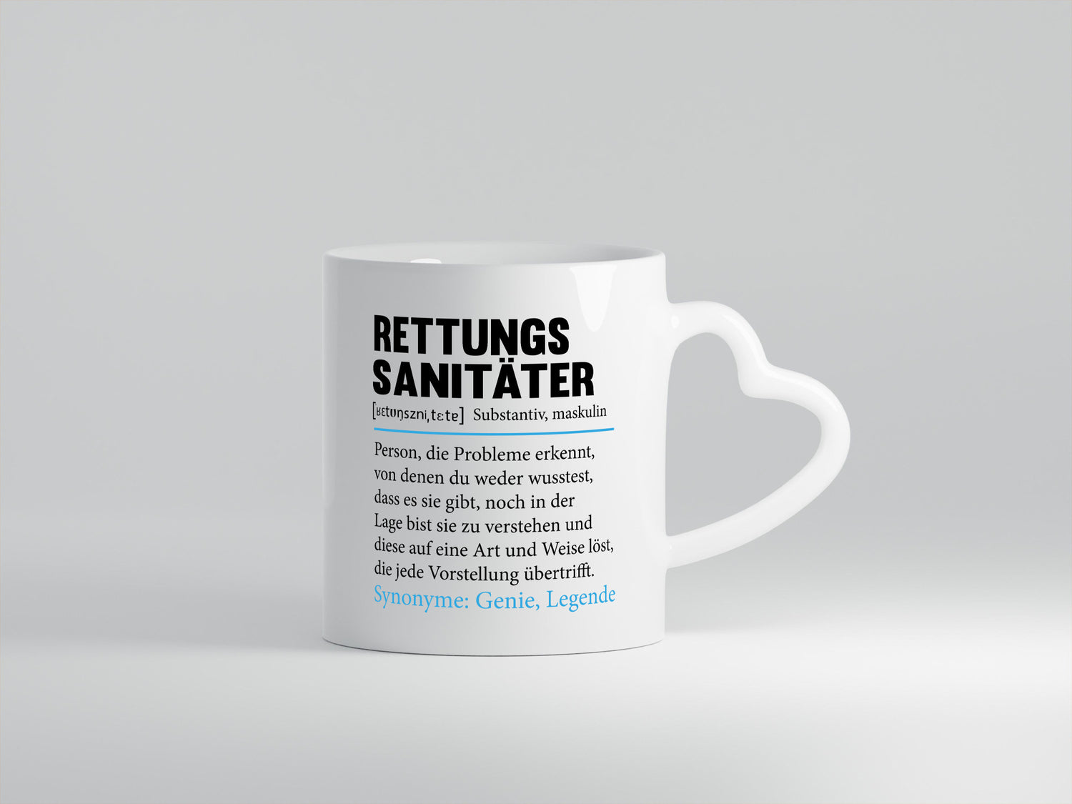 Rettungssanitäter | Beruf Sanitäter Spruch v2 lustig Arbeit Kollegen Büro
