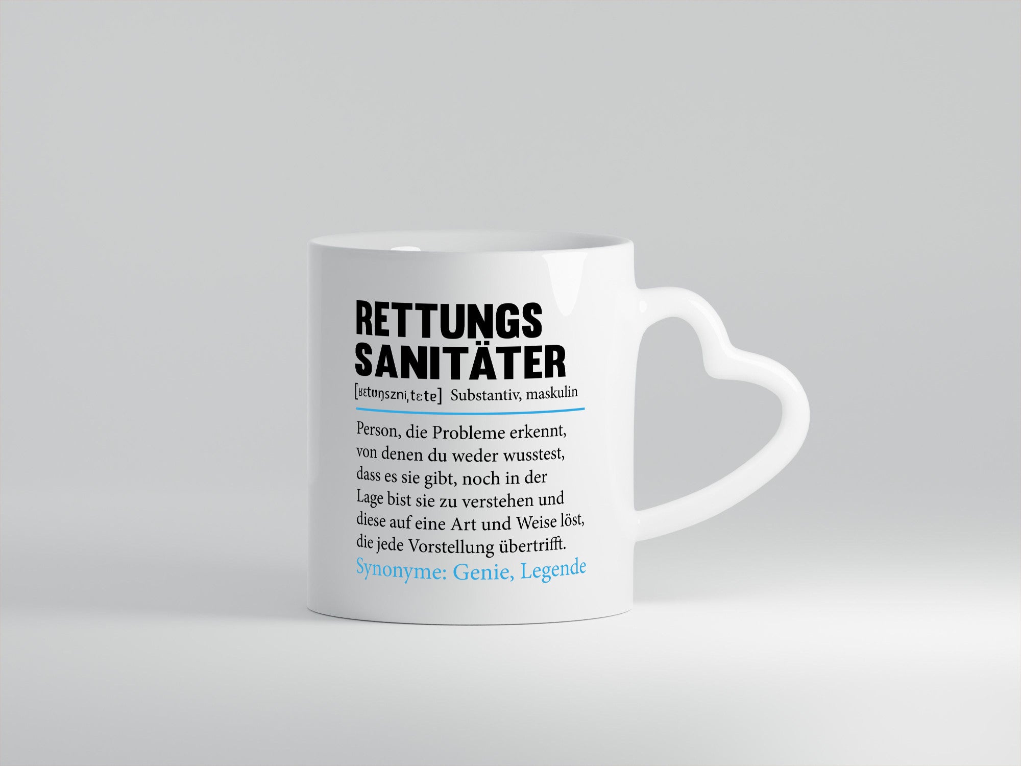 Rettungssanitäter | Beruf Sanitäter Spruch v2 lustig Arbeit Kollegen Büro