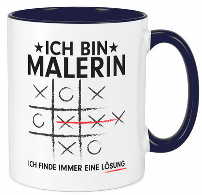 Löse Probleme: Malerin | Malerinnen Humor Geschenkidee Tasse