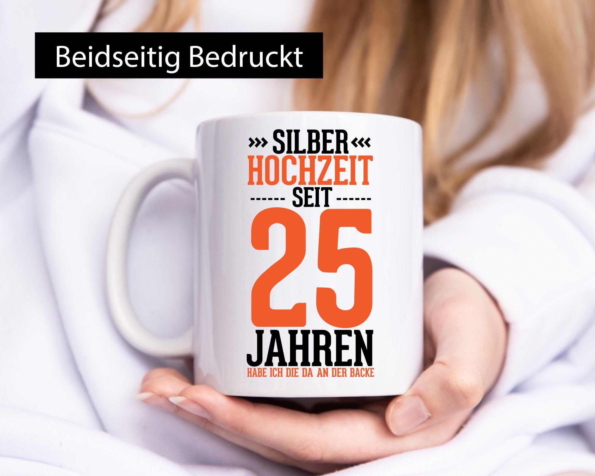 Silber Hochzeit | 25 Jahre Verheiratet Ehepaar lustig Humor Geschenkidee