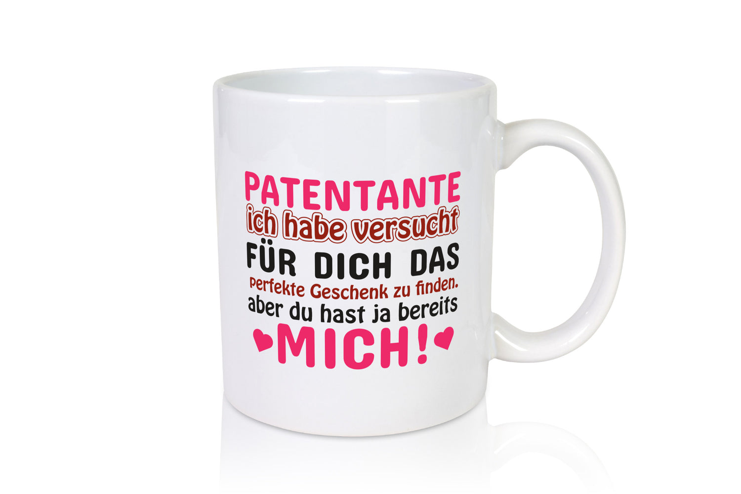 Patentante Tasse | lustiger Spruch Patin Tante Geschenk Humor Geschenkidee