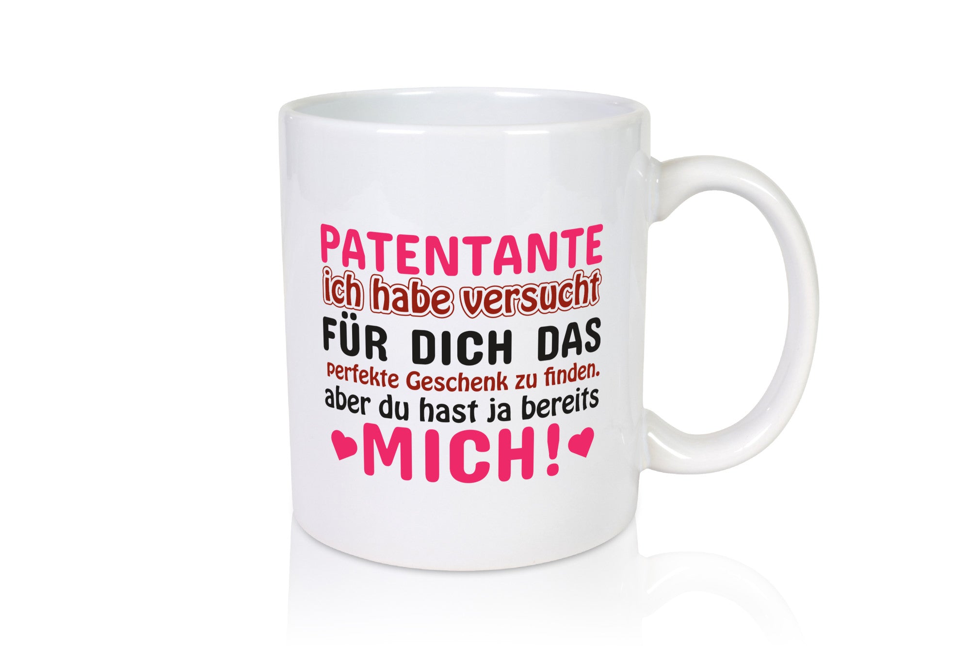 Patentante Tasse | lustiger Spruch Patin Tante Geschenk Humor Geschenkidee