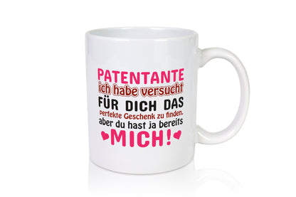 Patentante Tasse | lustiger Spruch Patin Tante Geschenk Humor Geschenkidee