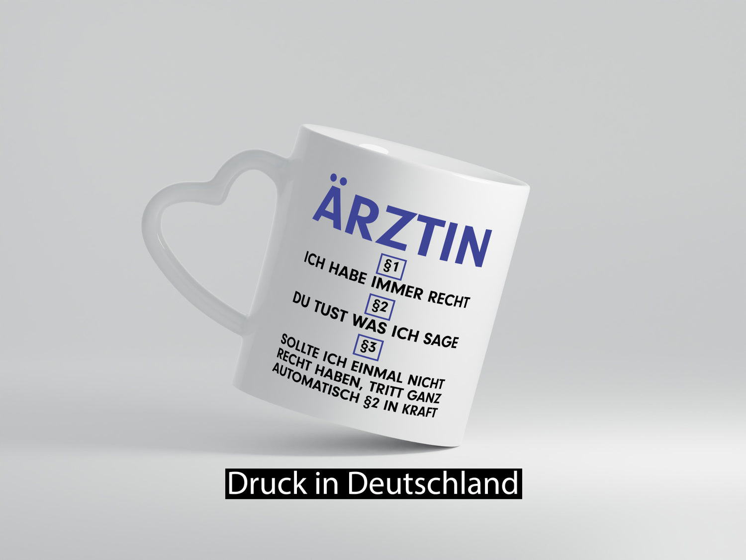 Ich habe immer Recht Ärztin | Medizin Doktorin Geschenkidee Humor Tasse