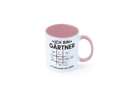 Lösung finden: Gärtner | Gartenbau v2 Geschenk Humor Geschenkidee lustiger