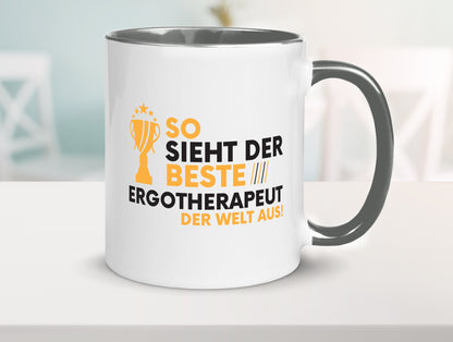 Der Weltbeste Ergotherapeut | Ergotherapie Humor Geschenkidee Tasse