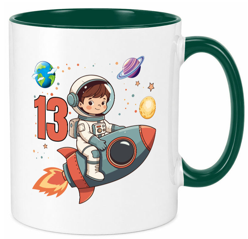 13. Geburtstag | 13 Jahre Astronaut Weltraum lustiger Spruch Geschenk