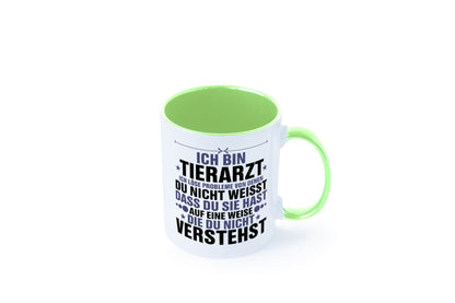 Löse Probleme: Tierarzt | Tiermedizin Mediziner Geschenk Tierliebhaber Humor