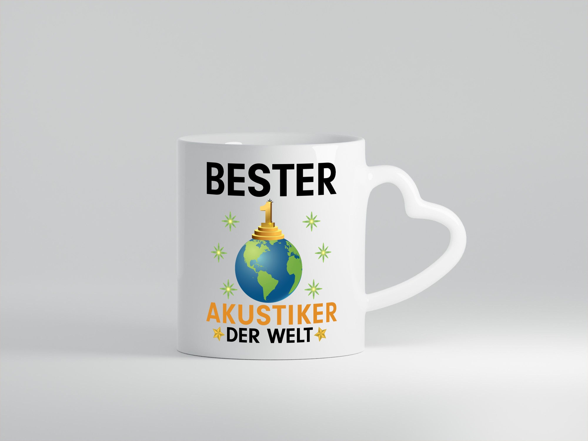 Welt Bester Akustiker | Akustik Hörgeräteakustik Geschenkidee Humor Tasse