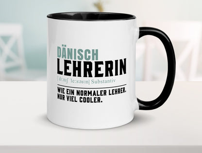 Dänischlehrerin | Lehrerin Unterricht Lieblingslehrerin Humor Geschenkidee Tasse