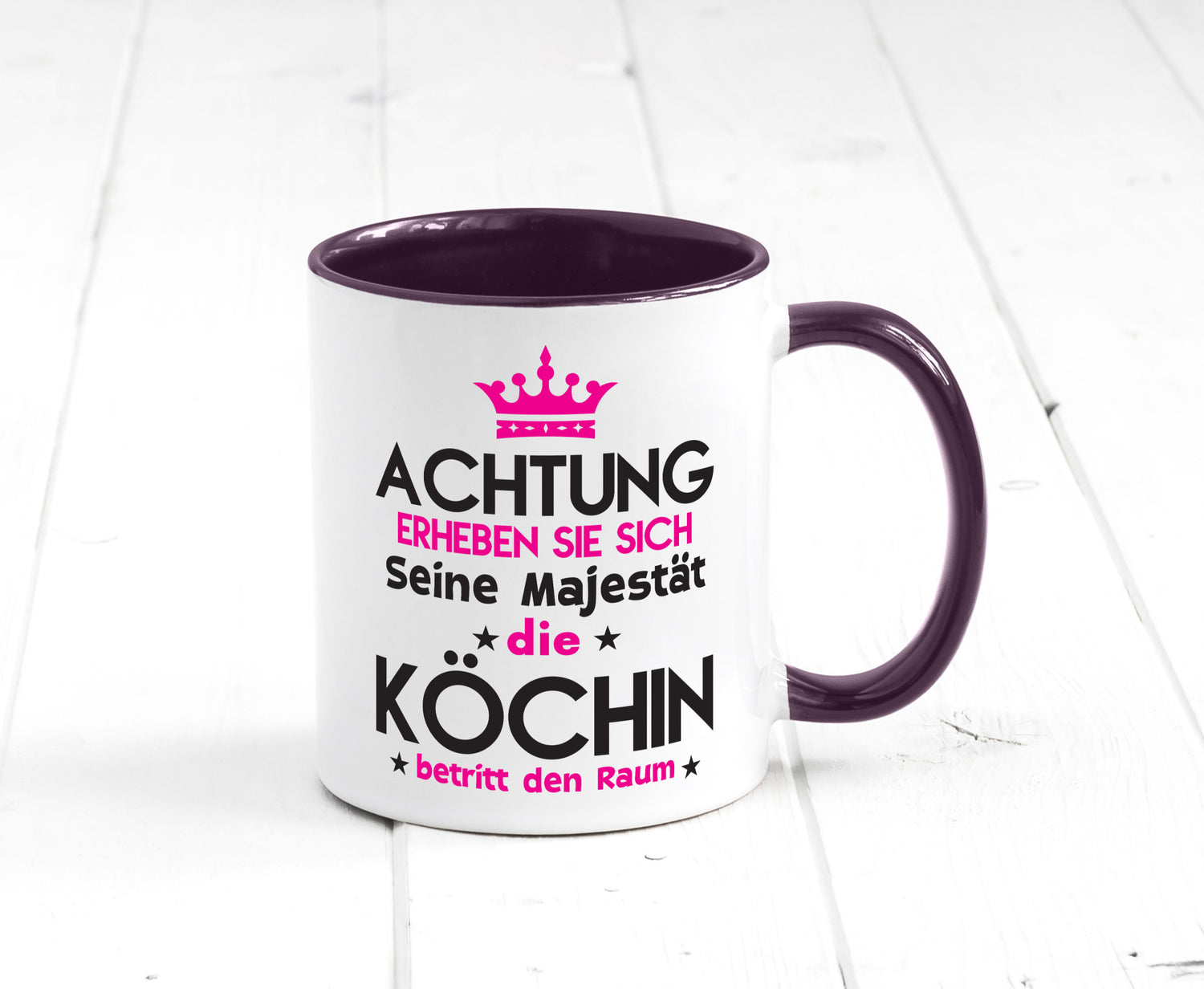Seine Majestät Köchin | Chefköchin Chefkoch Humor Arbeit Kollegen Büro
