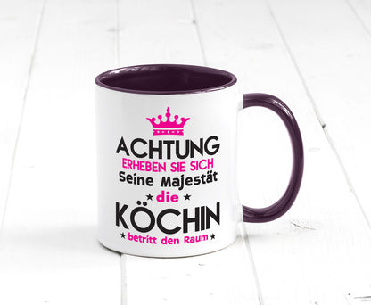 Seine Majestät Köchin | Chefköchin Chefkoch Humor Arbeit Kollegen Büro