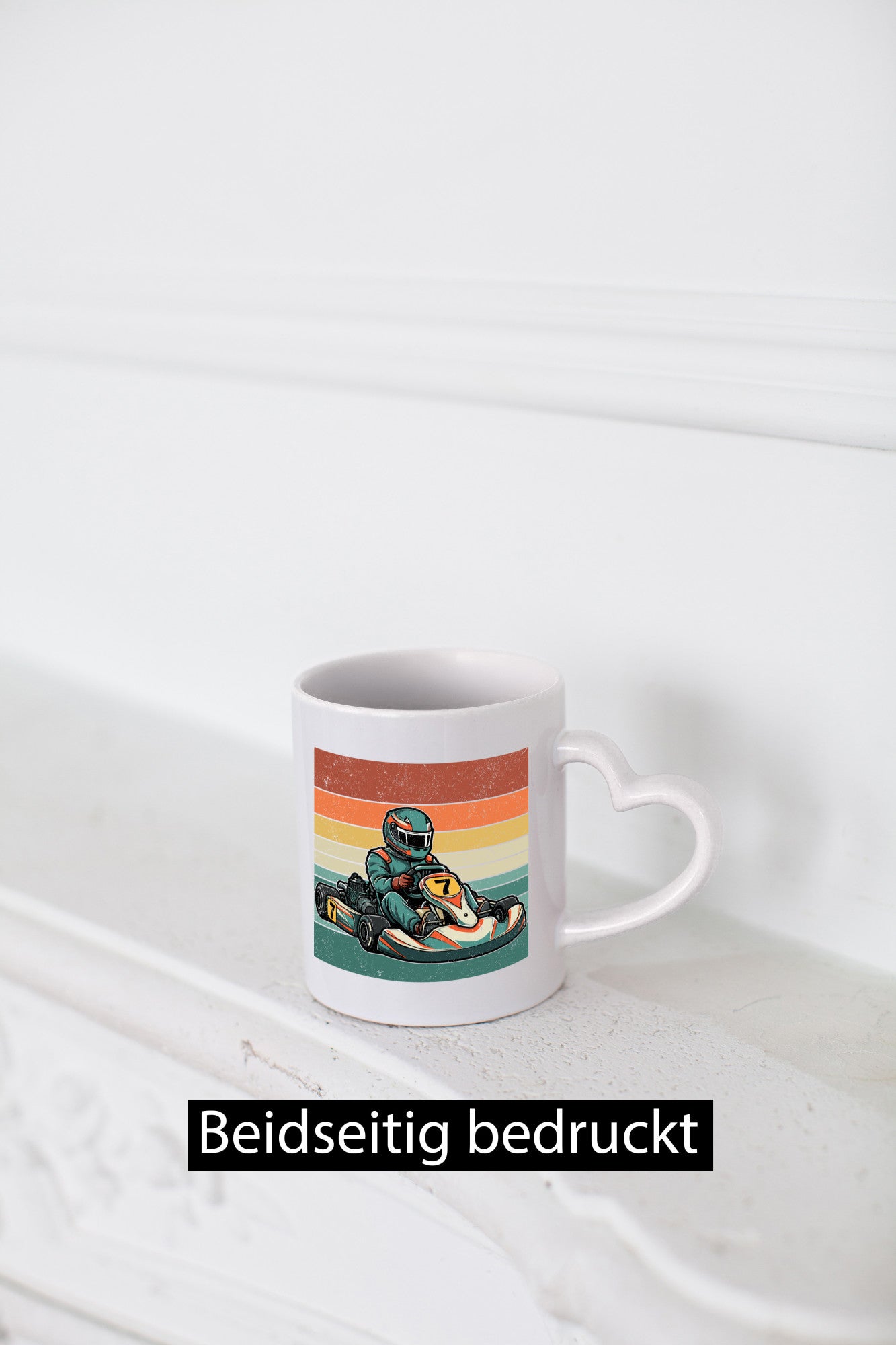 Cooles Go Kart | Retro lustiger Spruch Geschenk Humor Geschenkidee Tasse