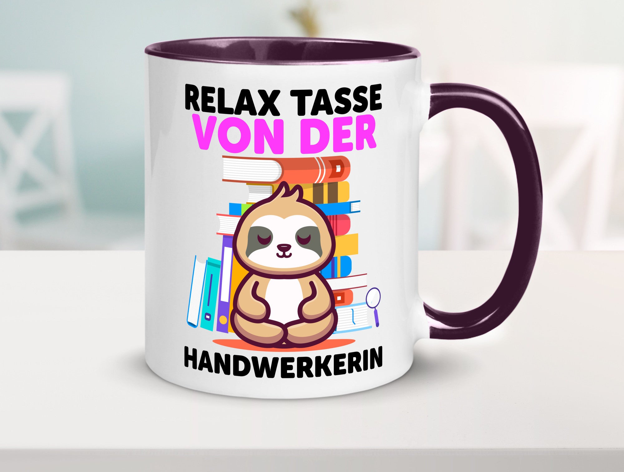 Relax Tasse: Handwerkerin | Handwerkerinnen Geschenk Humor Geschenkidee