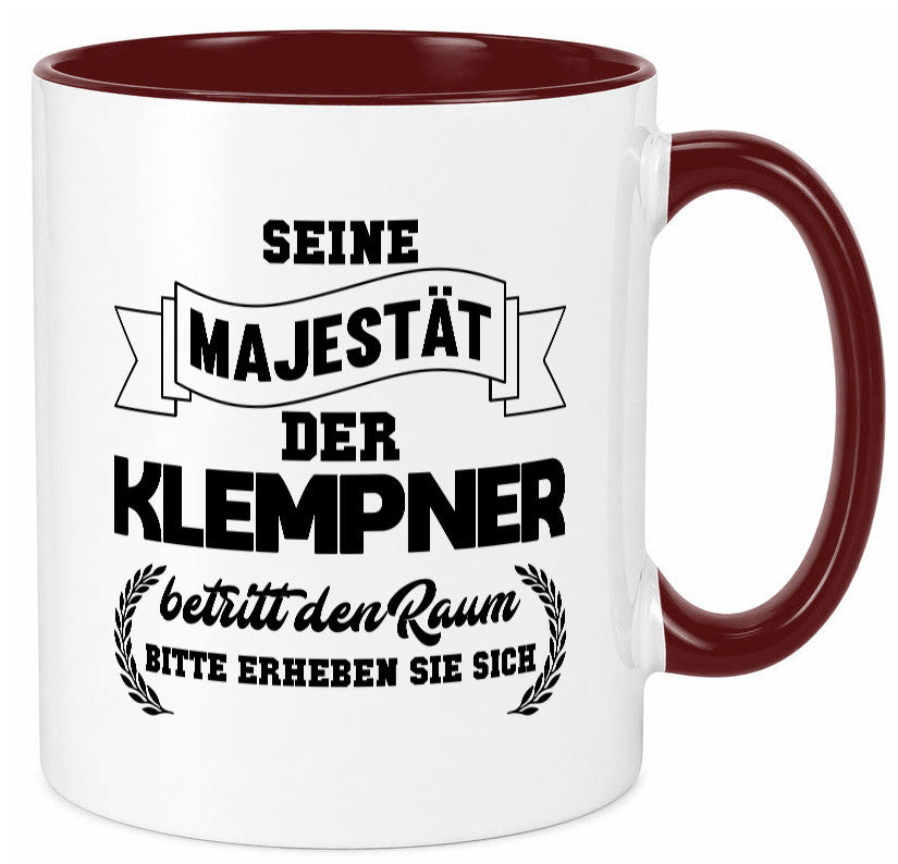 Der Klempner betritt den raum | Geschenk Humor Geschenkidee lustiger Spruch