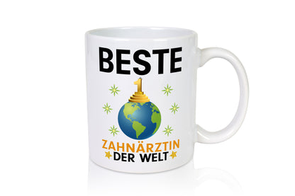 Welt Beste Zahnärztin | Zahnmedizin Beruf lustig Arbeit Kollegen Büro Geschenk
