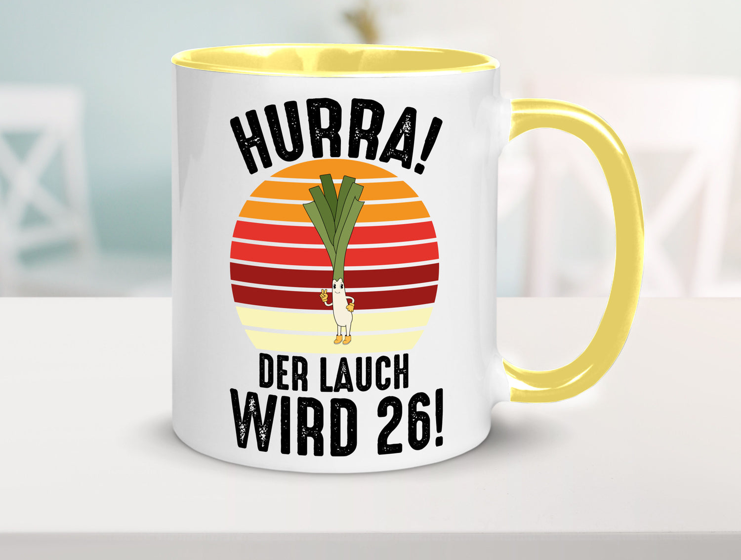 Hurra der lauch wird 26 | 26. Geburtstag Ehrentag lustiger Spruch Geschenk