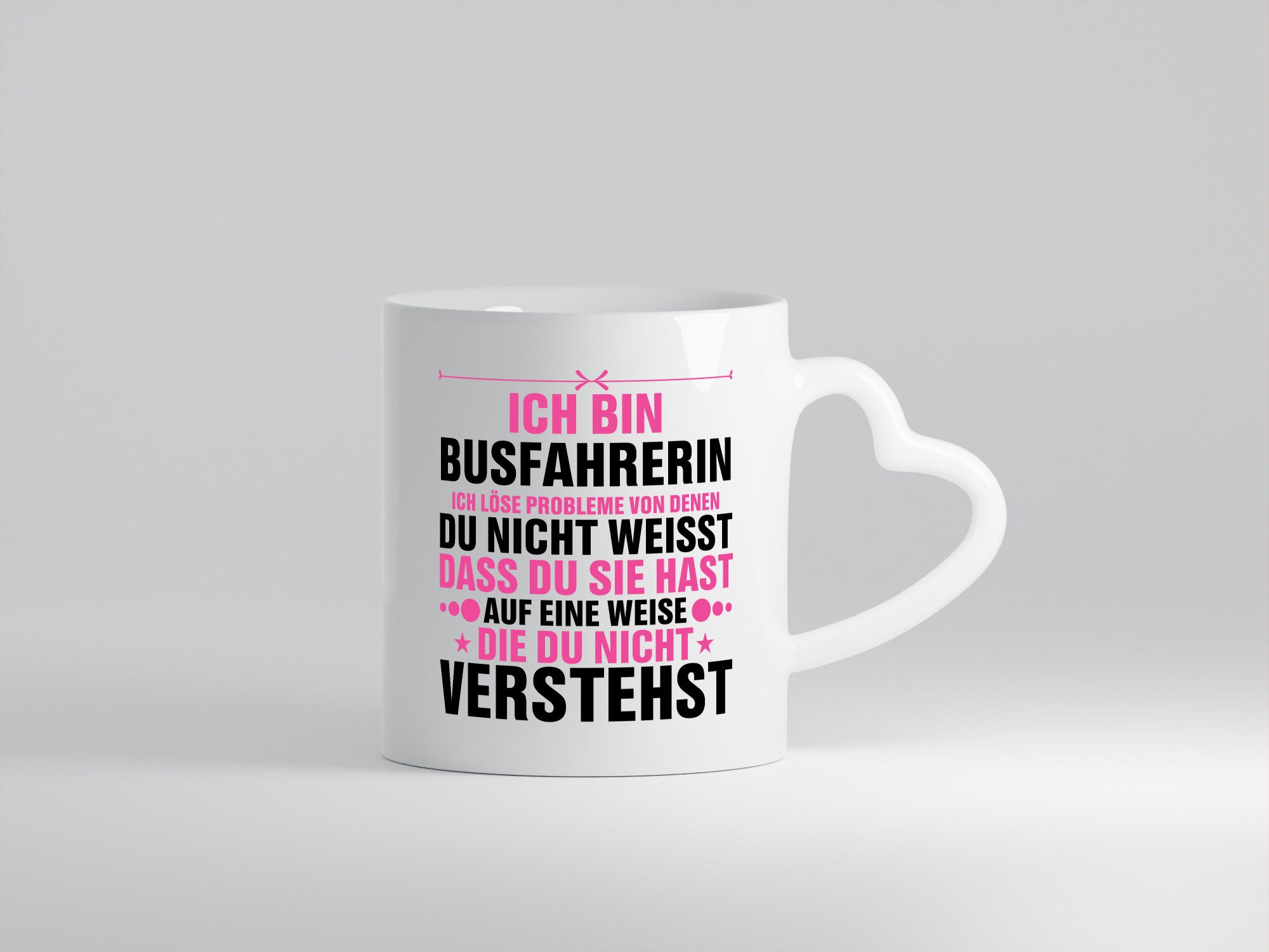Löse Probleme: Busfahrerin | Berufsfahrer Fahrerin Humor Arbeit Kollegen Büro