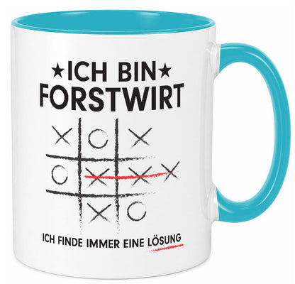 Lösung finden: Forstwirt | Waldarbeiter v2 Geschenkidee Arbeit Kollegen Büro
