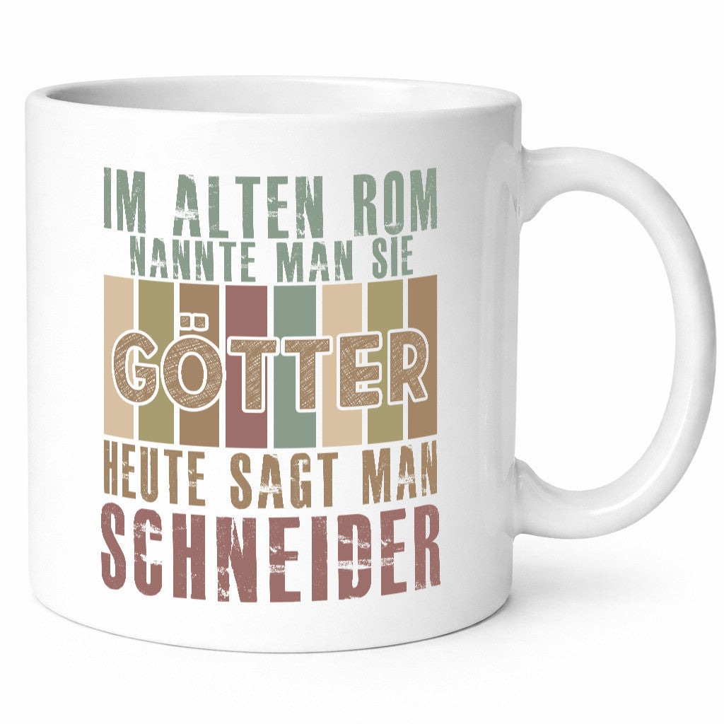 Heute sagt man: Schneider | Beruf Schneiderei Geschenkidee Arbeit Kollegen Büro