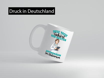 Im Universum: Orthopädin |Orthopädie lustiger Spruch Geschenk Humor