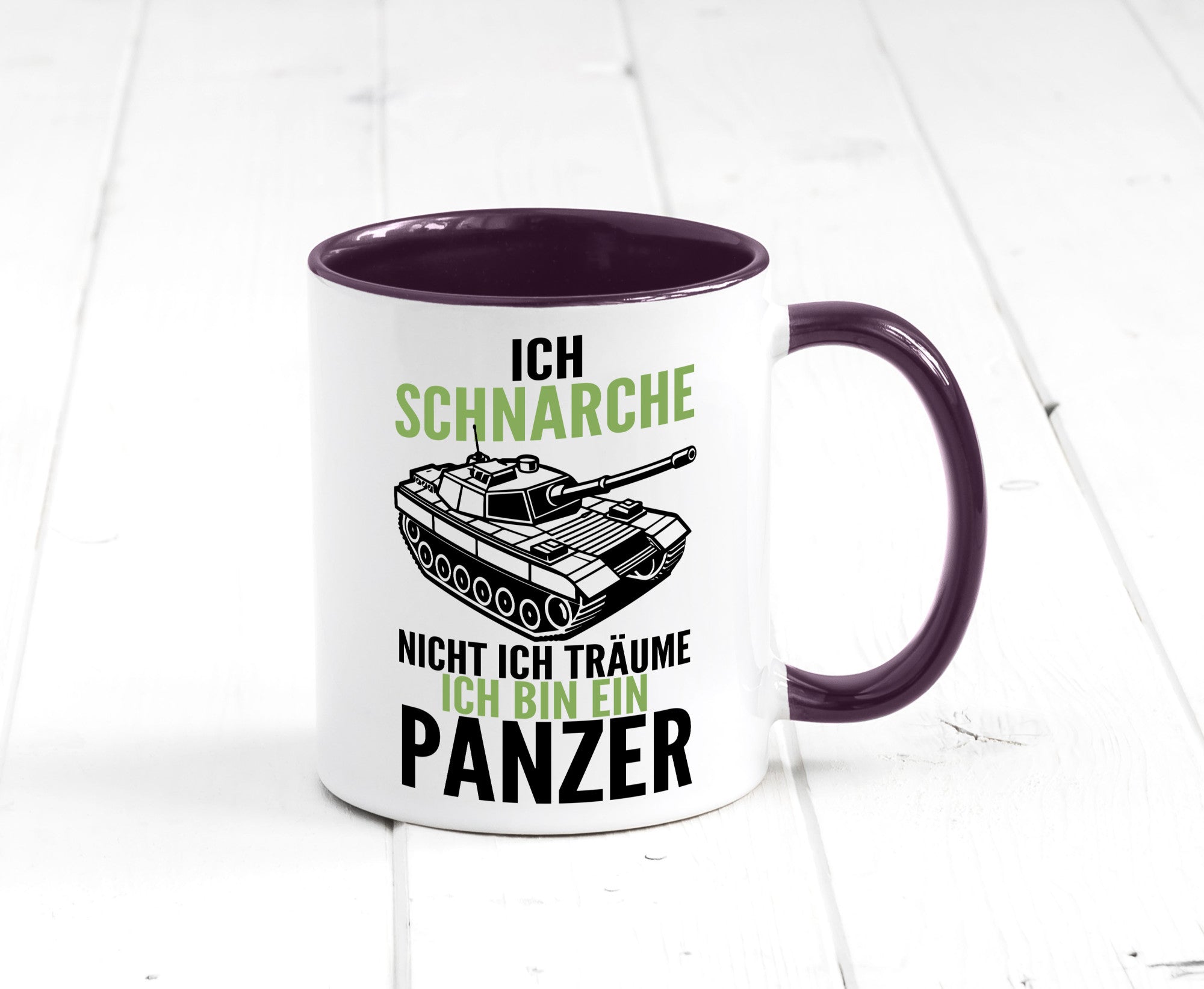 Träume bin ein Panzer | Panzerfahrer Tigerpanzer WW2 v2 lustig Humor