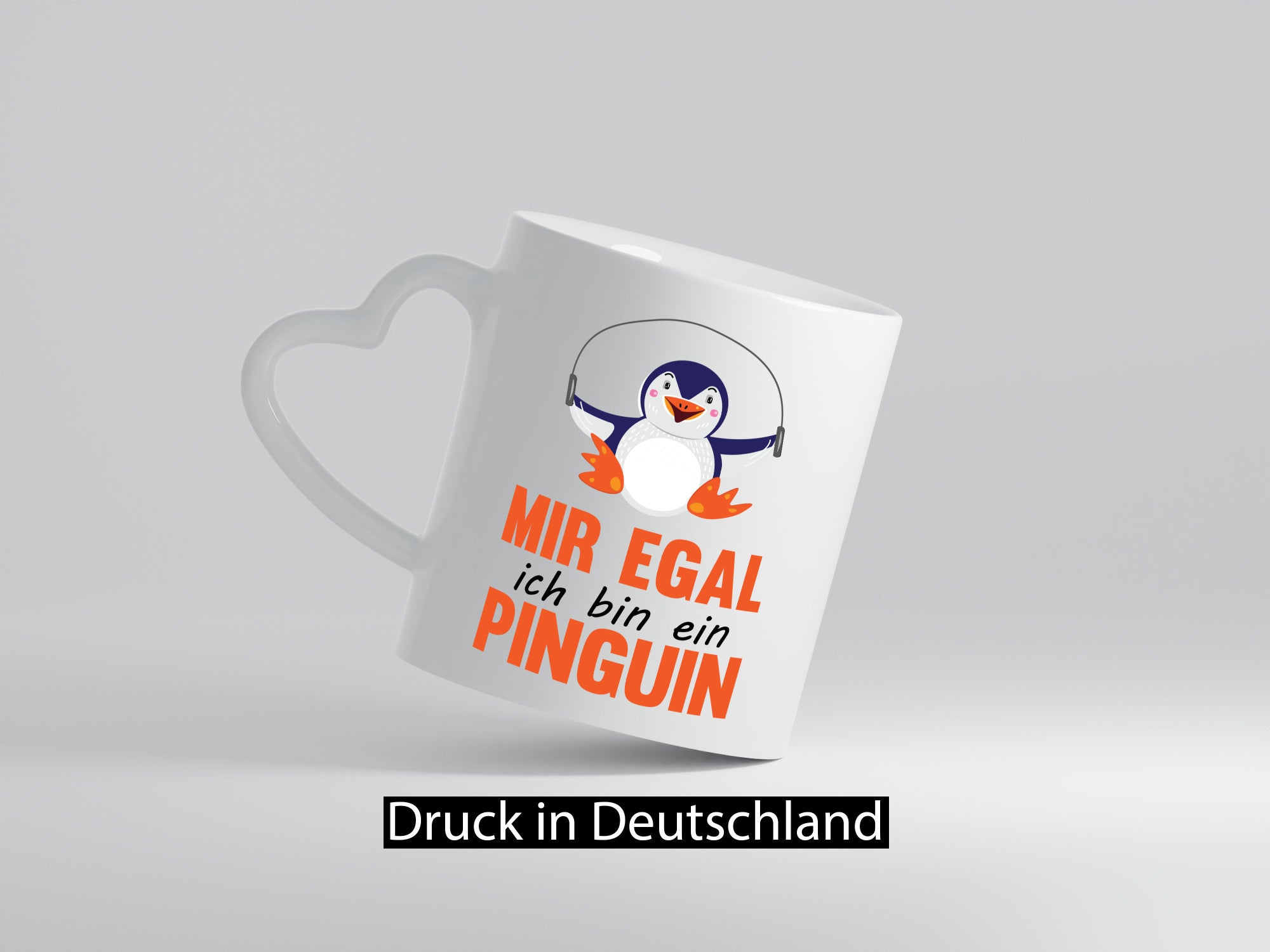 Mir egal ich bin ein Pinguin | lass mich in ruhe lustig Humor Geschenkidee