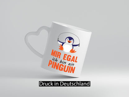 Mir egal ich bin ein Pinguin | lass mich in ruhe lustig Humor Geschenkidee