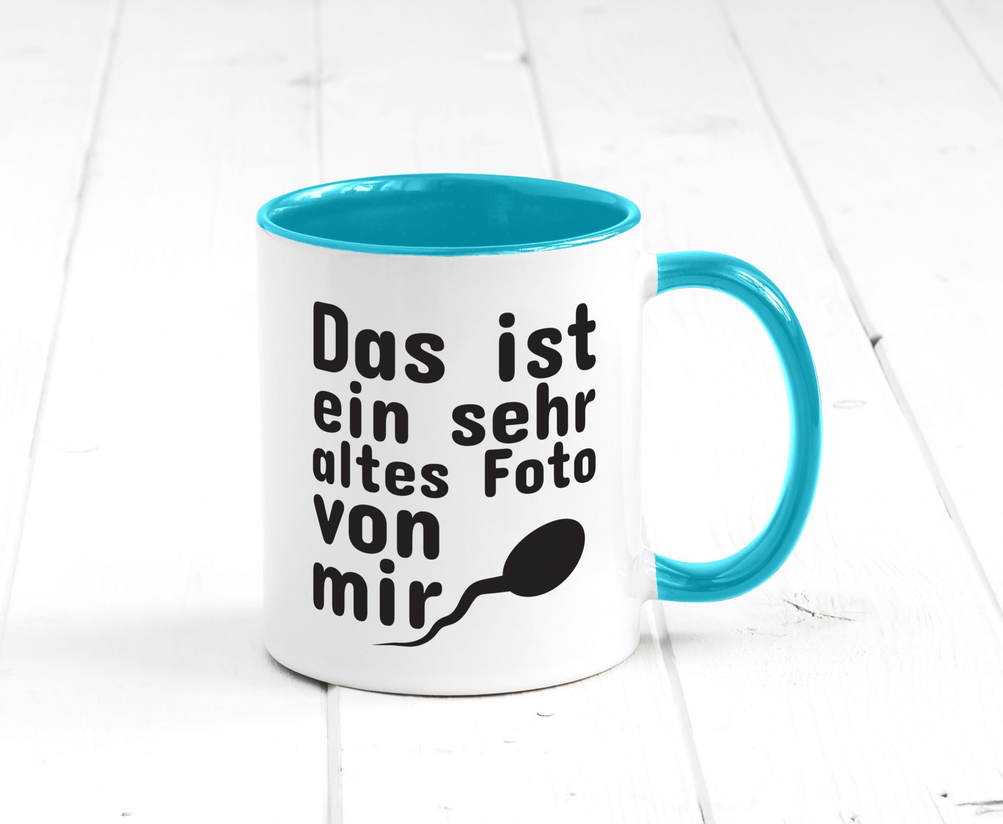 Sehr altes Foto von mir | lustige Tasse Männer Humor Geschenk Geschenkidee