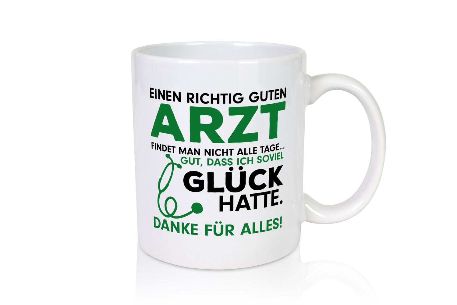 Richtig guter Arzt | Dankeschön Tasse Ärzte Spruch Geschenk Humor Geschenkidee