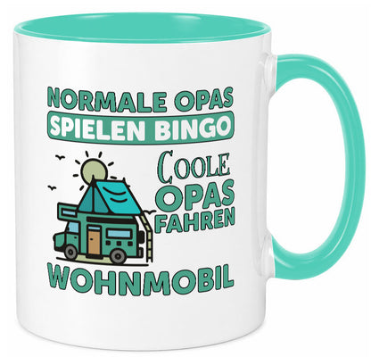 Opas spielen Bingo, coole fahren Wohnmobil | Vögel Geschenk Familie