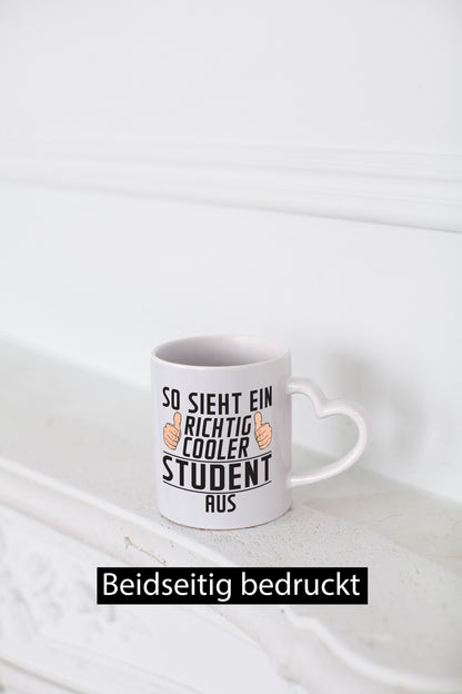 Richtig Cooler Student | Universität Uni Studium lustig Humor Geschenkidee