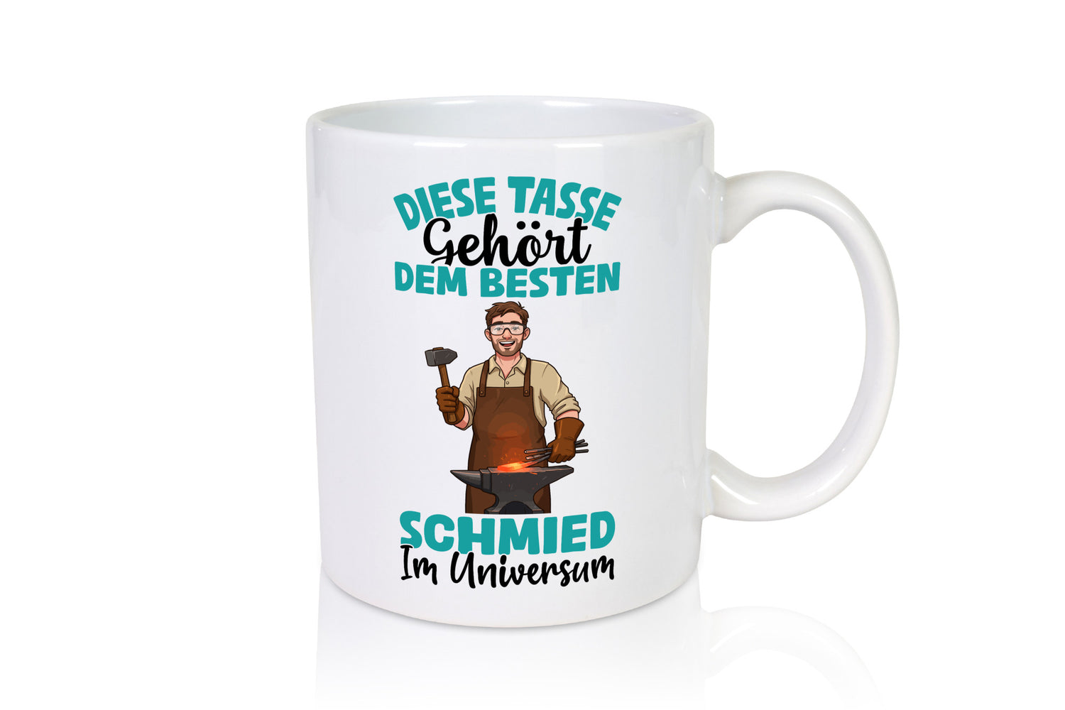 Im Universum: Schmied | schmieden lustig Humor Geschenkidee Geschenk Tasse