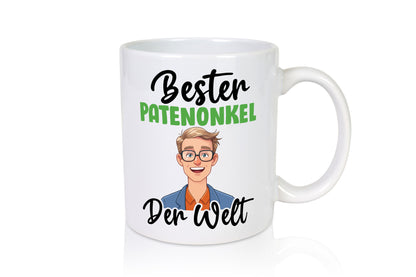 Bester Patenonkel | Onkel lustiger Spruch Geschenk Humor Geschenkidee Tasse