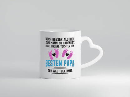 Bester Papa | Vaterschaft Tasse Schwangerschaft lustig Familie Geschenkidee