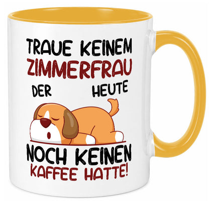Traue keiner Zimmerfrau| Holzbau | Handwerkerin lustig Humor Geschenkidee