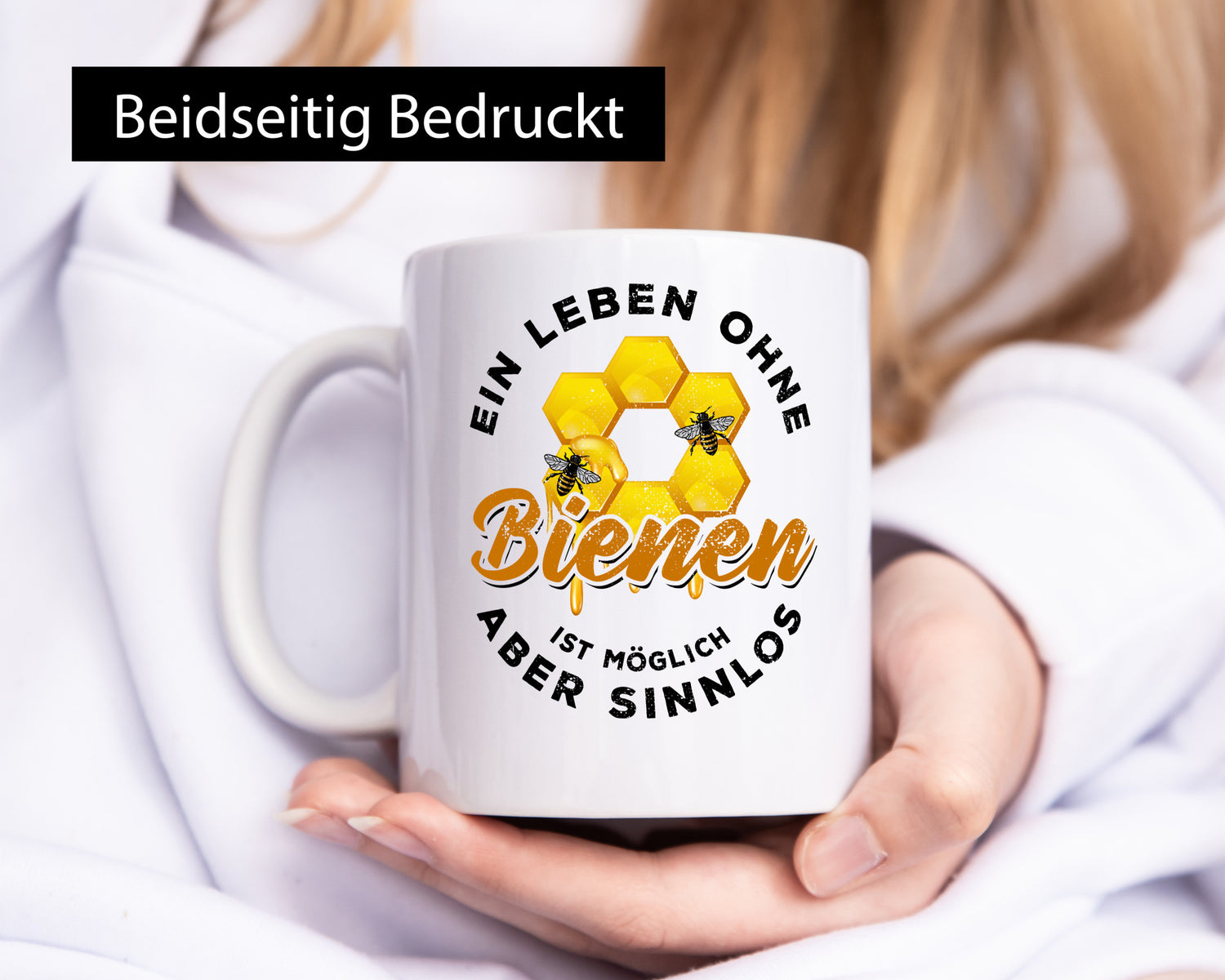 Ein Leben ohne Bienen ist möglich aber sinnlos Geschenk Humor Geschenkidee