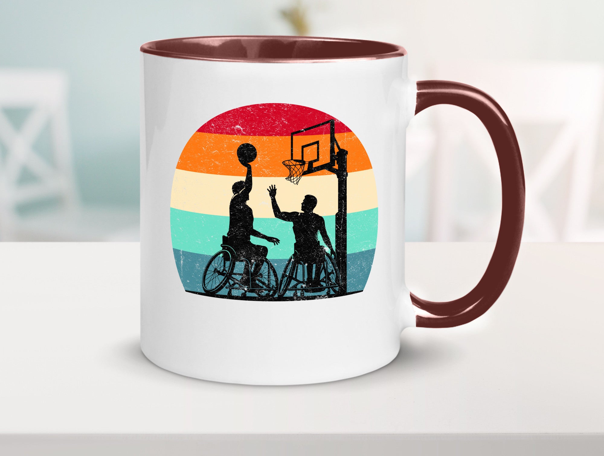 Rollstuhl Baskeball | Baskeballspieler Sport lustiger Spruch Geschenk Humor