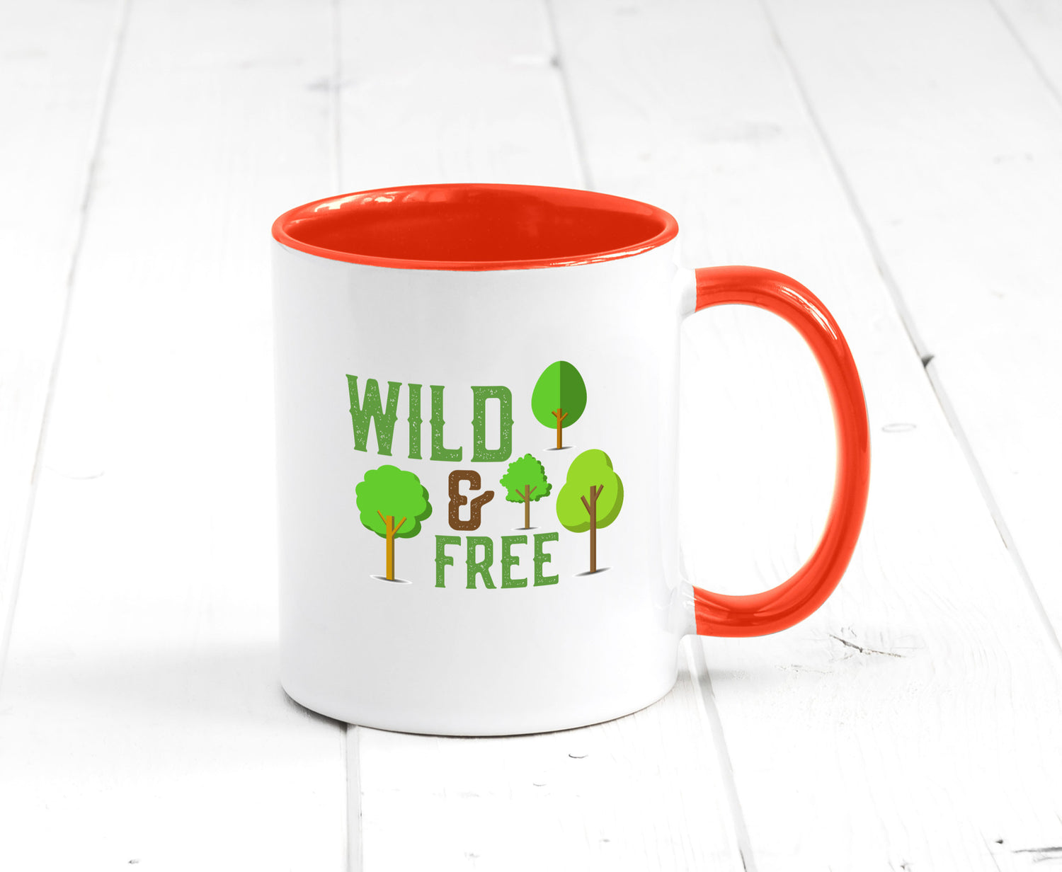 Wild and free | Freiheit Camper Hobbycamper Geschenkidee Humor Tasse