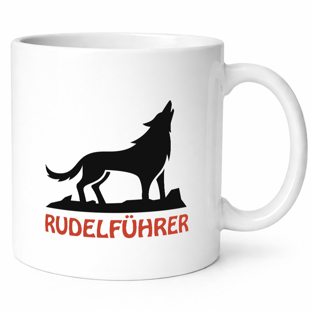 Rudelführer | Spruch Wolf Hundebesitzer Hunde lustiger Geschenk Tierliebhaber