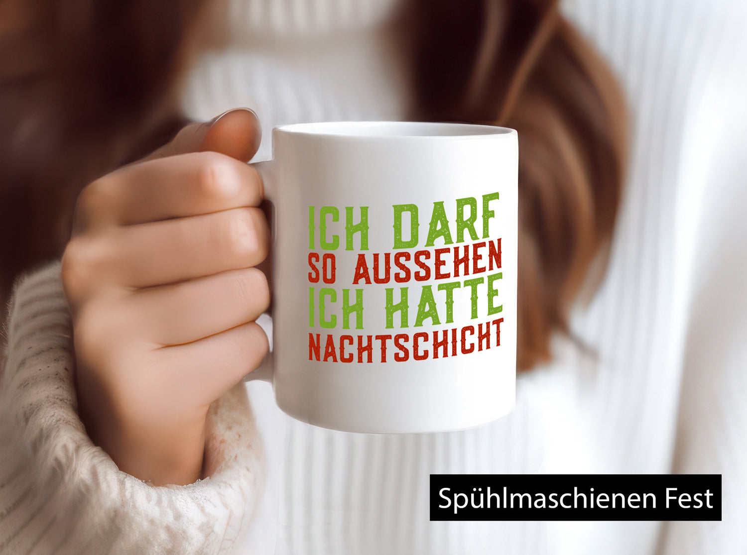 Ich darf so aussehen | Arzt Nachtschicht Klinik Geschenk Humor Geschenkidee